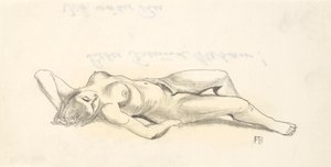 Nu féminin couché