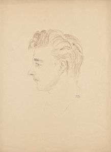 Étude de portrait de Franz Barwig le Jeune