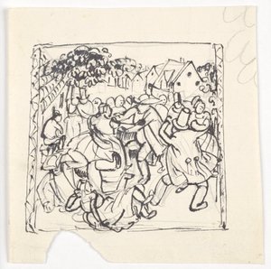Paysans dansants - Franz Barwig d. Ä.
