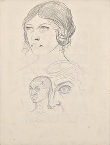 Études de portraits de Rosa et Walter Barwig