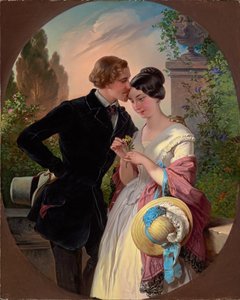 Faust et Gretchen au 19e siècle