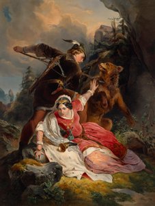 Le duc Ernest le Fer sauve Cimburgis de Mazovie