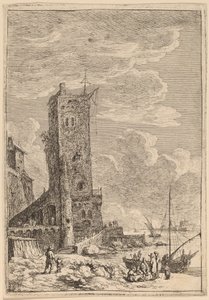Port de Livourne - Franz Edmund Weirotter