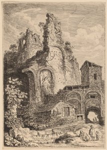 Le vieux palais à Tivoli