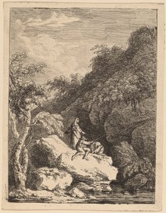 Les environs de Florence, en route pour Rome - Franz Edmund Weirotter