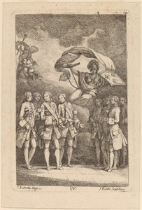 Nella Venuta in Roma: pl. 4 - Franz Edmund Weirotter after Étienne de Lavallée Poussin