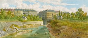 Le pont Élisabeth sur la rivière Vienne - Franz Gerasch