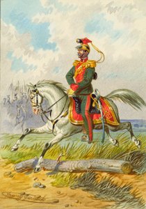 Soldat à cheval - Franz Gerasch
