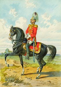 Soldat à cheval - Franz Gerasch