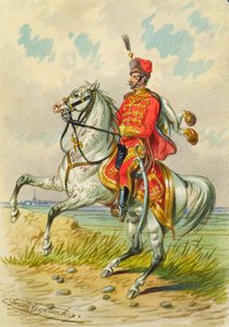 Soldat à cheval - Franz Gerasch