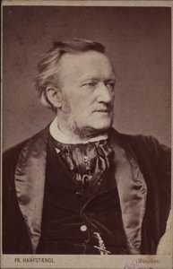 Portrait du compositeur Richard Wagner 1813-1883, avant 1877 - Franz Hanfstaengl