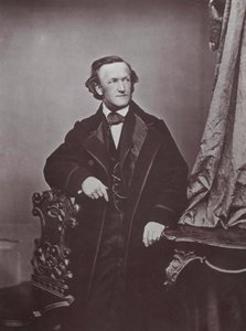 Richard Wagner, compositeur allemand, années 1860 - Franz Hanfstaengl