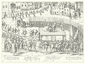 Exécution des comtes Egmont et Horn à Bruxelles, 1568
