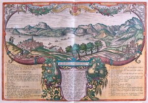 Golfe de Baia, Ischia et Pouzzoles, Italie (gravure) - Franz Hogenberg