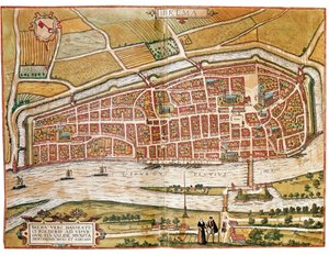 Carte de Brême - Franz Hogenberg