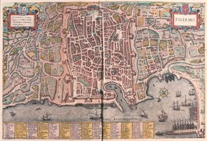 Palerme, Italie (gravure)
