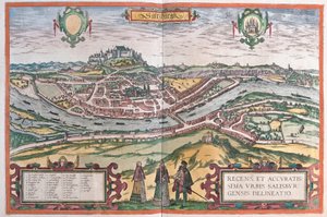Salzbourg, Autriche (gravure)