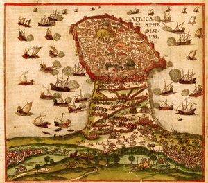 Le Corsaire Ottoman Khayr al-Din Barberousse contre l
