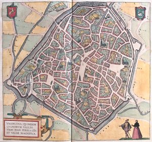 Valenciennes, France (Gravure) - Franz Hogenberg