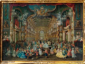 Bal costumé au Théâtre de la Résidence de Bonn ...