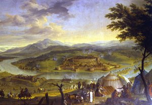 French : La prise de la forteresse de Gran en 1683