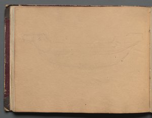 Album avec des vues de Rome et des environs, études de paysages, page 19b : Croquis d