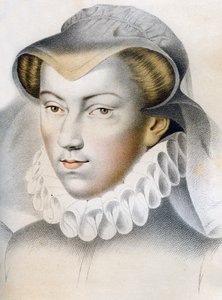 Louise de Lorraine-Vaudémont 1553-1601, 16ème siècle 1849 - Franz Kellerhoven