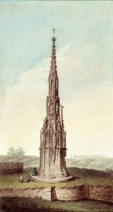 La colonne commémorative près de Wiener Neustadt - Franz Kletzinsky
