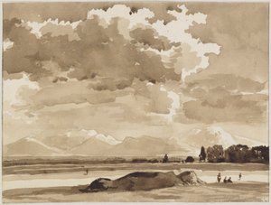 Paysage près de Kochel - Franz Kobell