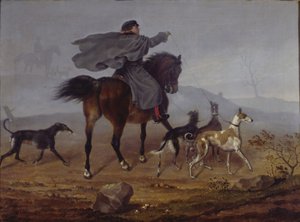 Départ à cheval pour la chasse - Franz Krüger