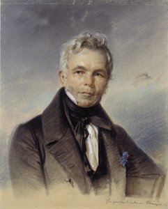 Portrait de Karl Friedrich Schinkel, 1836 - Franz Krüger