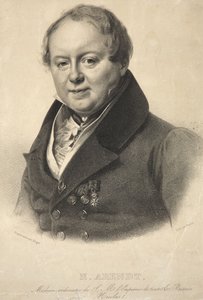 Portrait du médecin personnel impérial Nicholas Martin Arendt 1785-1859, 1836 - Franz Krüger