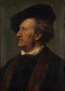 Portrait du compositeur Richard Wagner