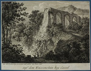 Vue du Weissenstein Près de Cassel - Franz Ludwig Catel