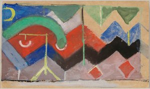 Composition abstraite - Franz Marc