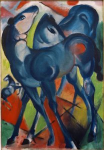 Les poulains bleus