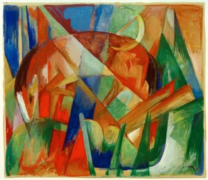 Créature fabuleuse II (Cheval) - Franz Marc