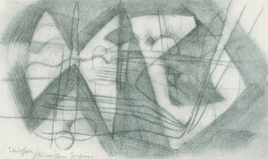 Franz Marc - Carnet de croquis pris sur le vif - Feuille 17