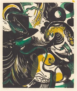 Genèse II - Franz Marc