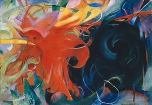 Formes en lutte - Franz Marc