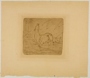 Cerf mourant - Franz Marc