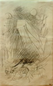 Montagne en chute - Franz Marc