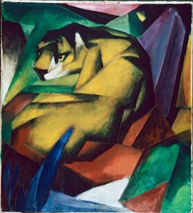 Le tigre, 1912 - Franz Marc