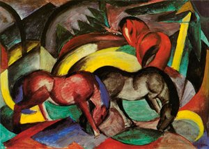 Trois chevaux, 1912