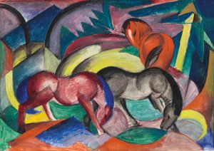 Trois chevaux, 1912