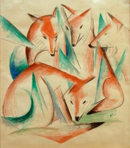 Quatre renards