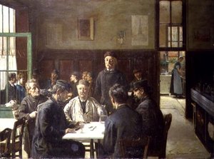 Les joueurs de dominos - Franz Moormans