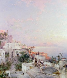Posilipo, Naples - Franz Richard Unterberger