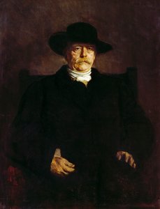 Portrait du Prince Otto von Bismarck - Franz Seraph von Lenbach