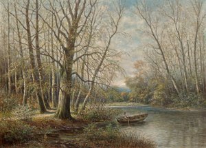 March-Auen au printemps - Franz Stephan Paschinger
